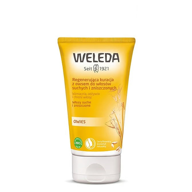 WELEDA Regenerująca kuracja z owsem do włosów suchych i zniszczonych 150ml