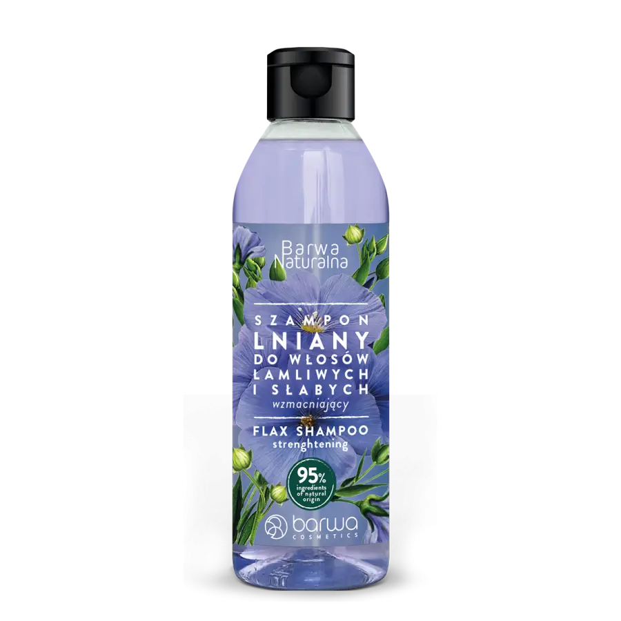 BARWA Naturalna Szampon Lniany 300ml